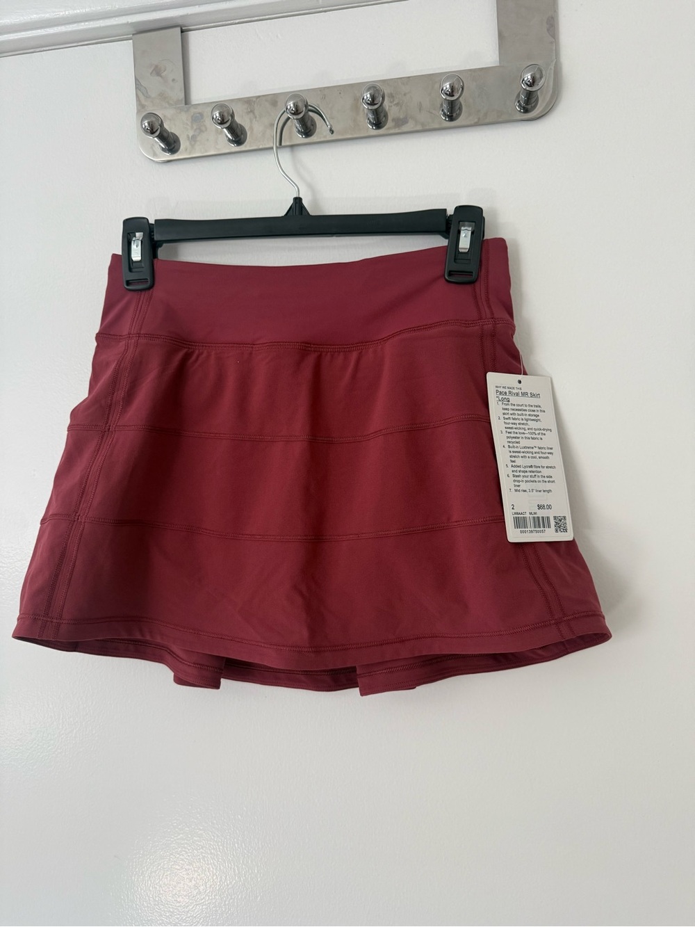 Lululemon Pace Rival Skirt Size 2 Long